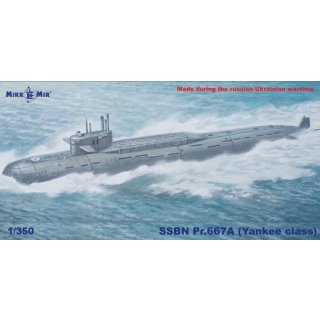 1:350 Soviet submarine SSBN Pr.667a (Yankee class)