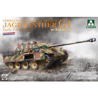 1:35 German Tank Destroyer Sd.Kfz.173 Jagdpanther G1 Early Production w/Zimmerit (Limited edition)