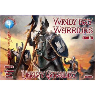 1:72 Windy bay warriors. Set 1. Heavy Cavalry