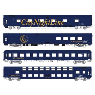 4er Set Nachtzugwagen CNL, Ep.V, CNL 212/213, Set II