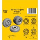 1:48 SS-100 Gigant Wheels 1/48 / for Tamiya kits