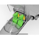 1/48 scale Super detailed ejection seats for SAAB 105 / SK60