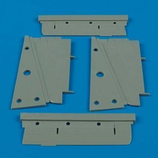 1:72 A-1 Skyraider horizontal stabilizers