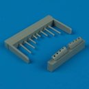 1:72 P-47 Thunderbolt gun barrels