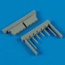 1:72 F6F-3/5 Hellcat gun barrels for Eduard