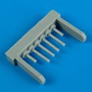 1:72 P-40B/C gun barrels for Airfix