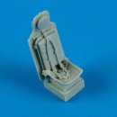 1:72 P-51D Mustang seat with safety belts