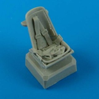 1:72 Bf 109E seat with safety belts