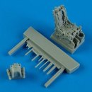 1:72 MiG-29A ejection seat w. safety belts