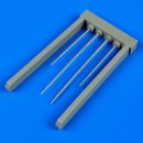 1:72 SU-7 pitot tubes for Modelsvit