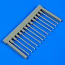 1:72 Landcaster B.II gun barrels (round pef)A