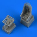 1:72 Ju 87 Stuka seats with safety belts