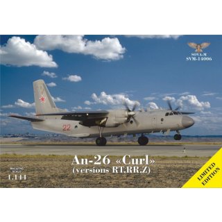 1:144 Antonov An-26 Curl (version RT / RR / Z)