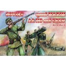 1:72 Soviet quad Maxim AA MG and crew