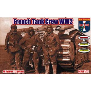 1:72 French Tank Crew WW2