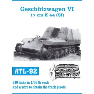 1:35 Geschützwagen VI 17cm K44 (Sf)