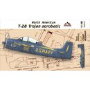 1:48 North American T-28 Trojan aerobatic