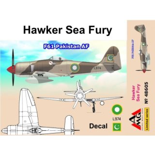 1:48 Hawker Sea Fury F61 Pakistan AF