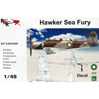 1:48 Hawker Sea Fury T61 Pakistan AF