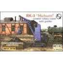 1:87 RK-3 Michurin crawler rotary crane with greifer