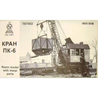 1:87 PK-6 railway crane