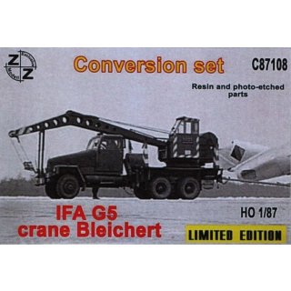 1:87 Conversion Set. IFA G5 Crane Bleichert