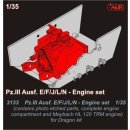 1:35 Pz. III Ausf E/F/J/L/N Engine set