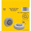 1:32 Fiat CR.42 Main Wheels (ICM kit)