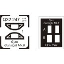 1:32 Gyro gunsight Mk.II-for late Tempest and other fighters