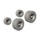 1:72 Biber Trailer Wheels f.Secial Armour kit