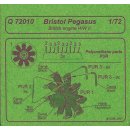 1:72 Bristol Pegasus British engine