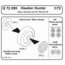 1:72 Hawker Hunter Wheels