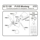 1:72 P-51D Mustang Corrected propeller