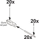 1:72 Barrels for M2 Browning (14pcs) USA