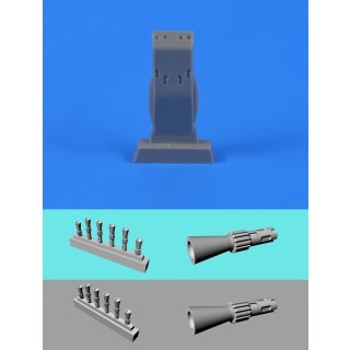 1:72 Blenheim Mk.IF-1/72 Correction set(ventr gun pack) for Aifrix kit