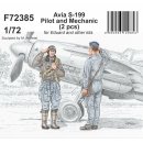 1:72 Avia S-199 Pilot and Mechanic for Eduard and other kits