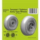 1:72 Tempest/Typhoon Early type Wheels 1/72