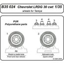 1:35 Chevrolet L.R.D.G 3cwt wheels für Tamiya Bausatz