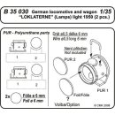 1:35 German lokomotive and vagon Loklaterne (Lamps) 1950