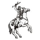 1:35 Taliban mounted warrior (1figure+horse)