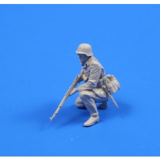 1:35 Ger. WWII Infantryman from Africa (1 f.)