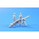 1:35 Jap.Army dummy soldiers+howitzer WWII