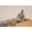 1:35 German WWII Hetzer Sitting Infanty man