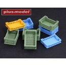 1:35 Perforated plastic crates