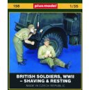 1:35 Britische Soldaten, WWII Shaving & Resting