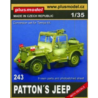 1:35 Pattons Jeep für Tamiya Bausatz