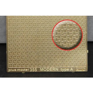 1:35 Engraved plate - Modern A type