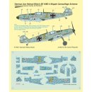 1:72 Bf 109E-4 German Ace H. Wick Decal Motley Camo