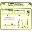 1:72 F 117A Undercarriage