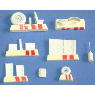 1:72 B-25J Exterior Set Resin Detail Set für Revell/Hasegawa-Bausatz